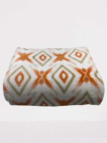 PlushElegance by Decor&More Extra Soft Oversized Throw Blanket (50" x 70") - Idris Geometric - Image 4
