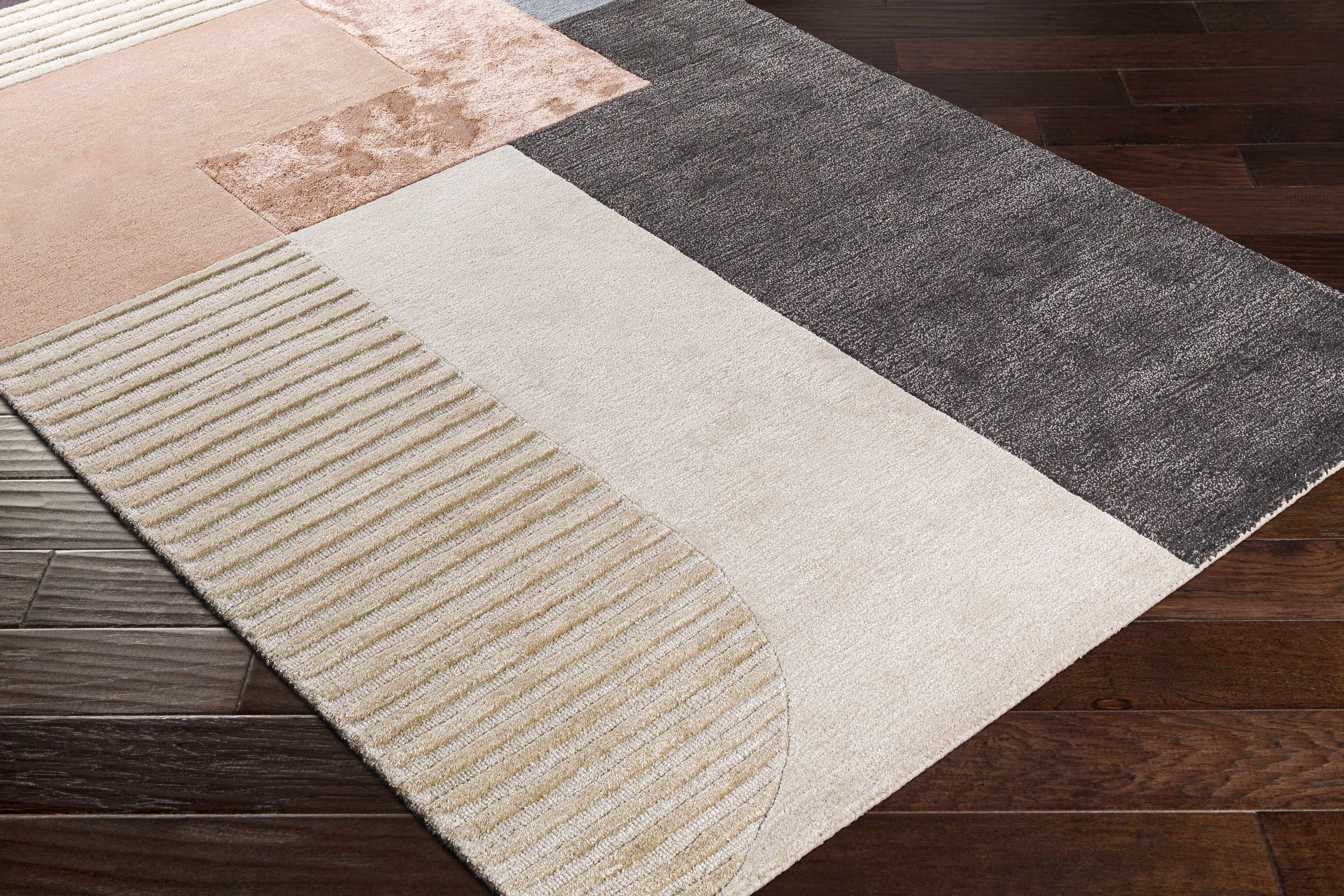 Pofadder Viscose&Wool Patchwork Rug - Image 3