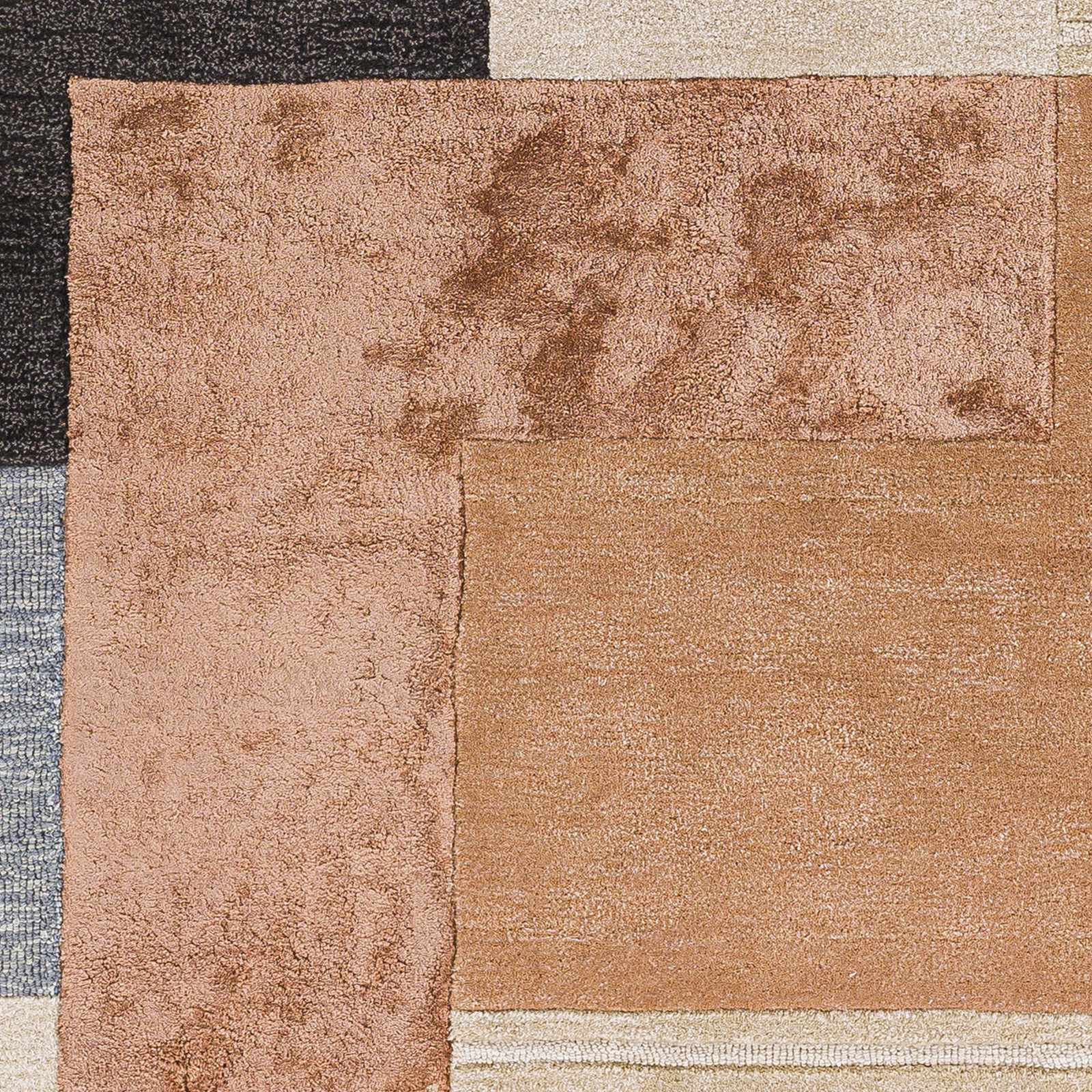 Pofadder Viscose&Wool Patchwork Rug - Image 6