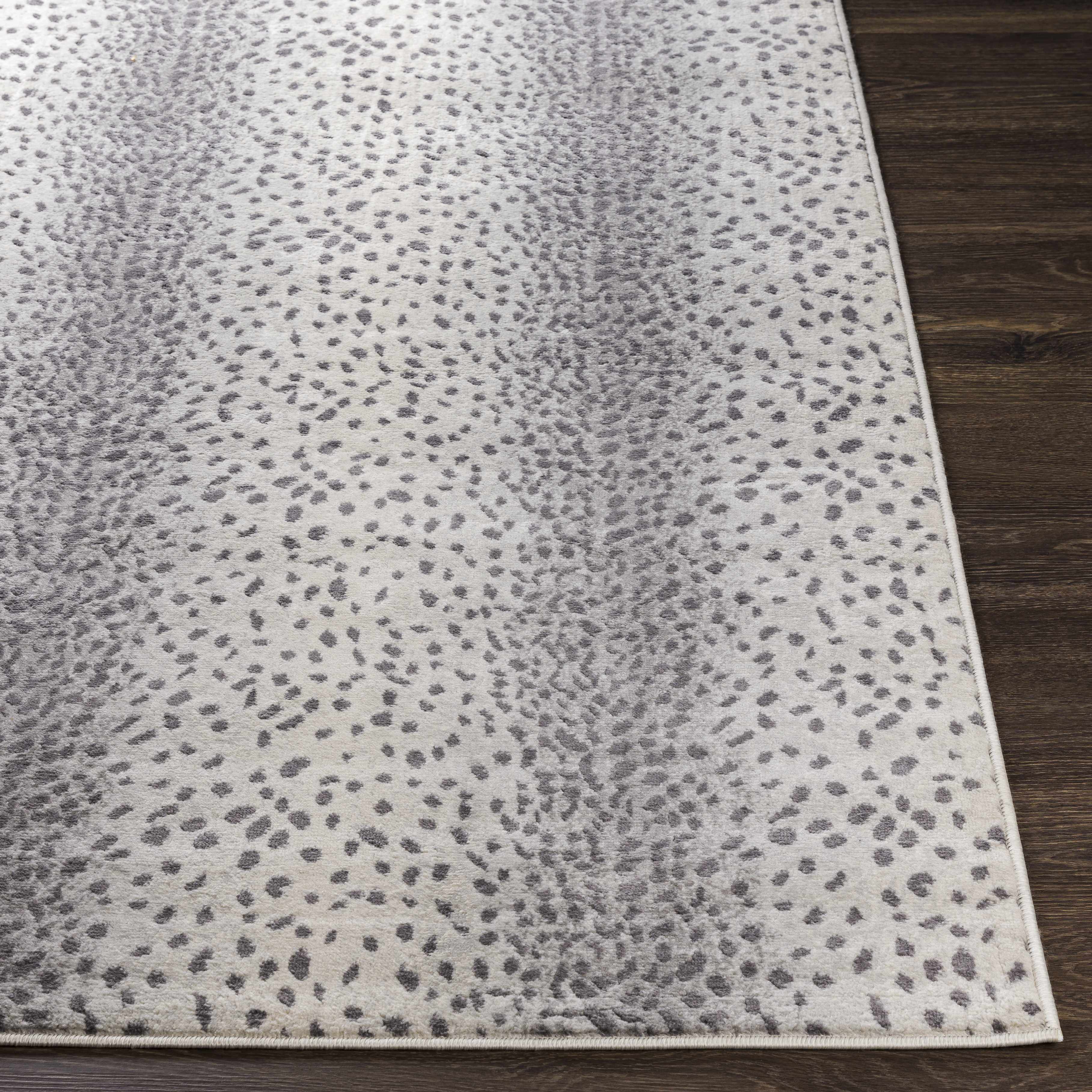 Pointblank Gray Antelope Print Rug - Image 3