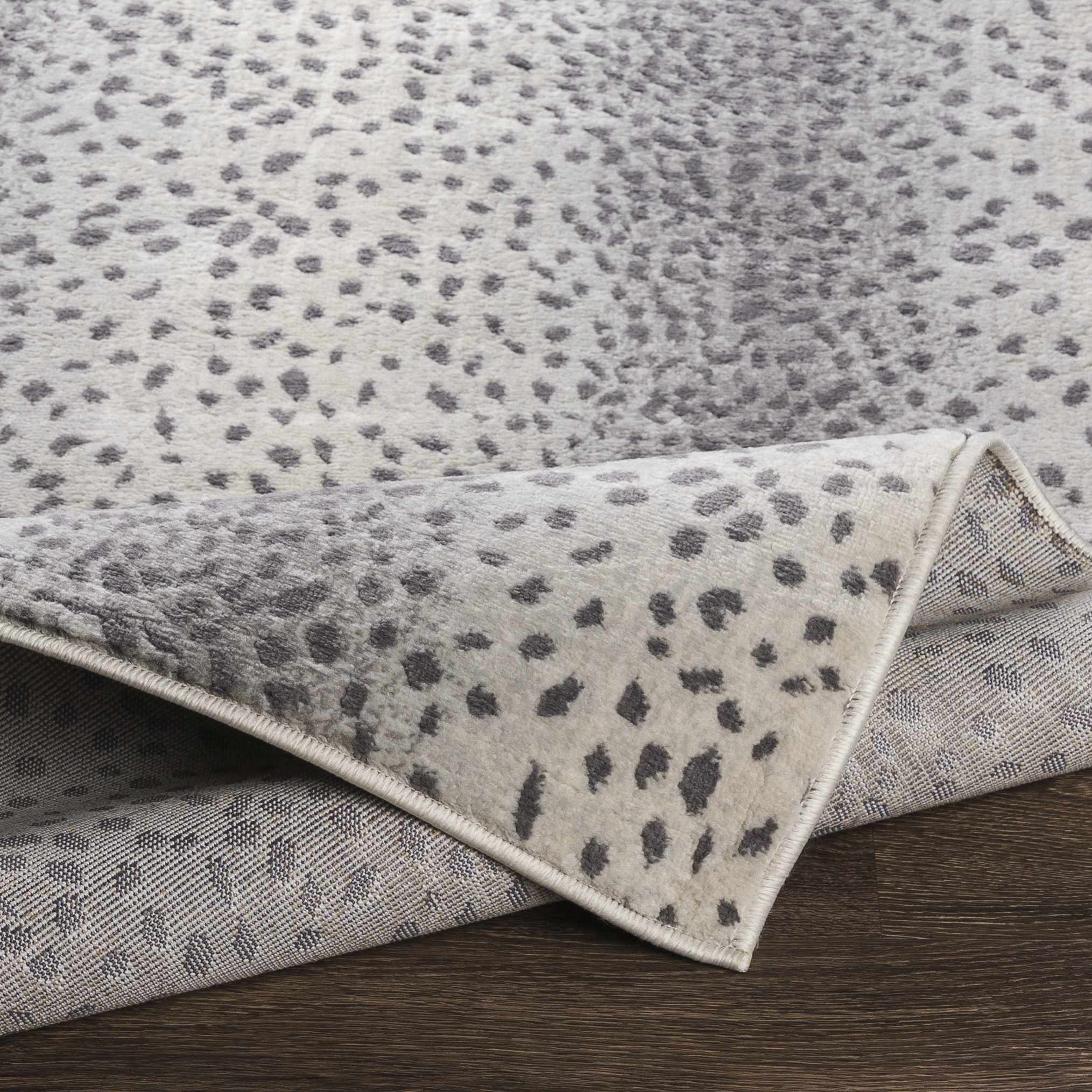 Pointblank Gray Antelope Print Rug - Image 4