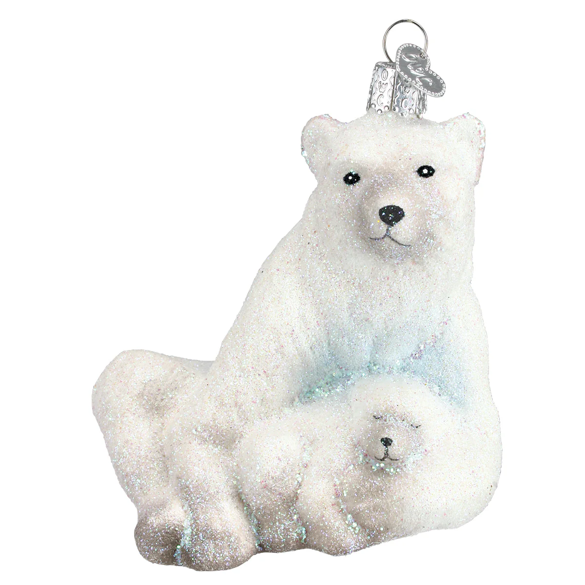 Polar Bear With Cub Figurine - Image 3