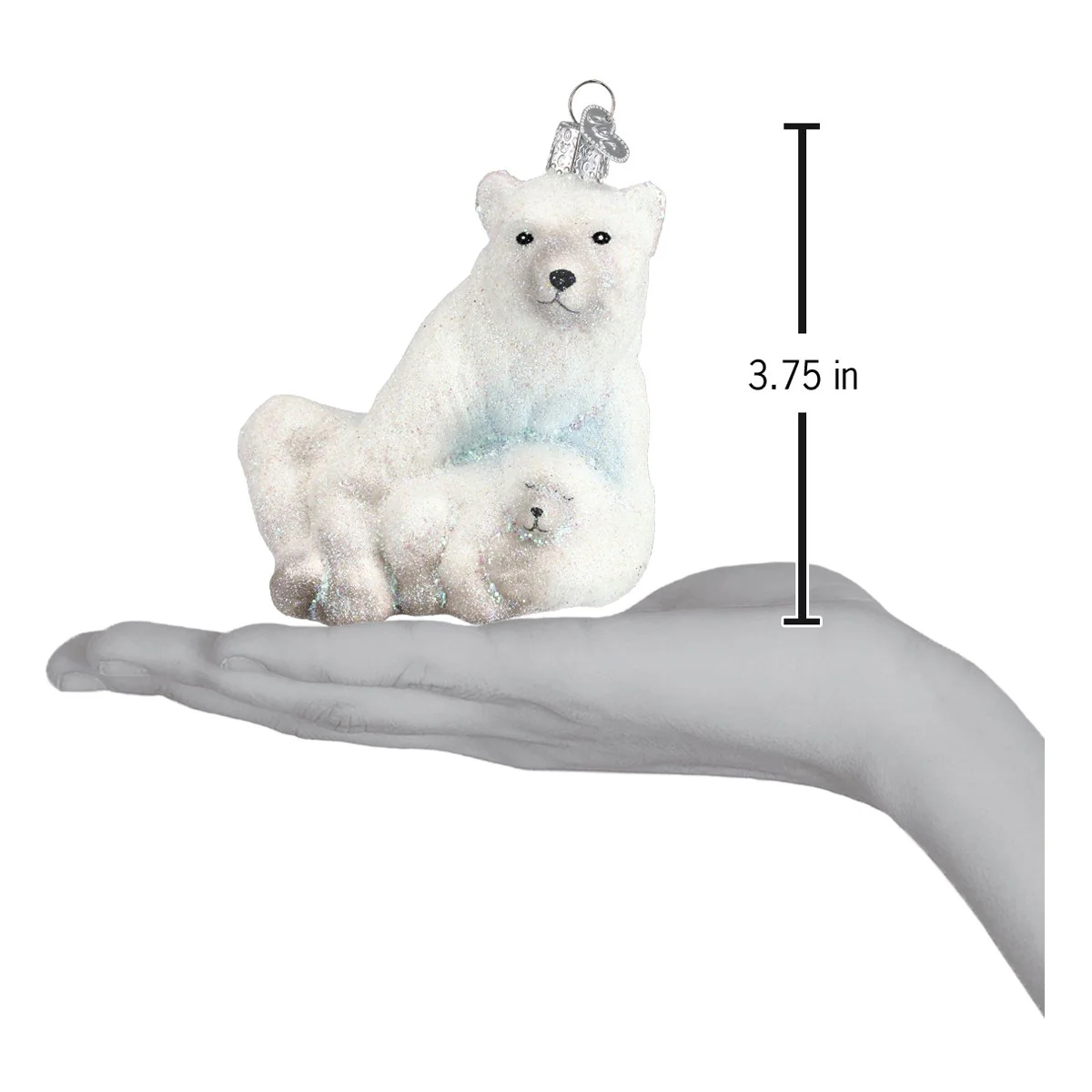 Polar Bear With Cub Figurine - Image 7