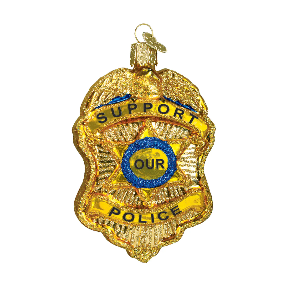 Police Badge Ornament - Image 3