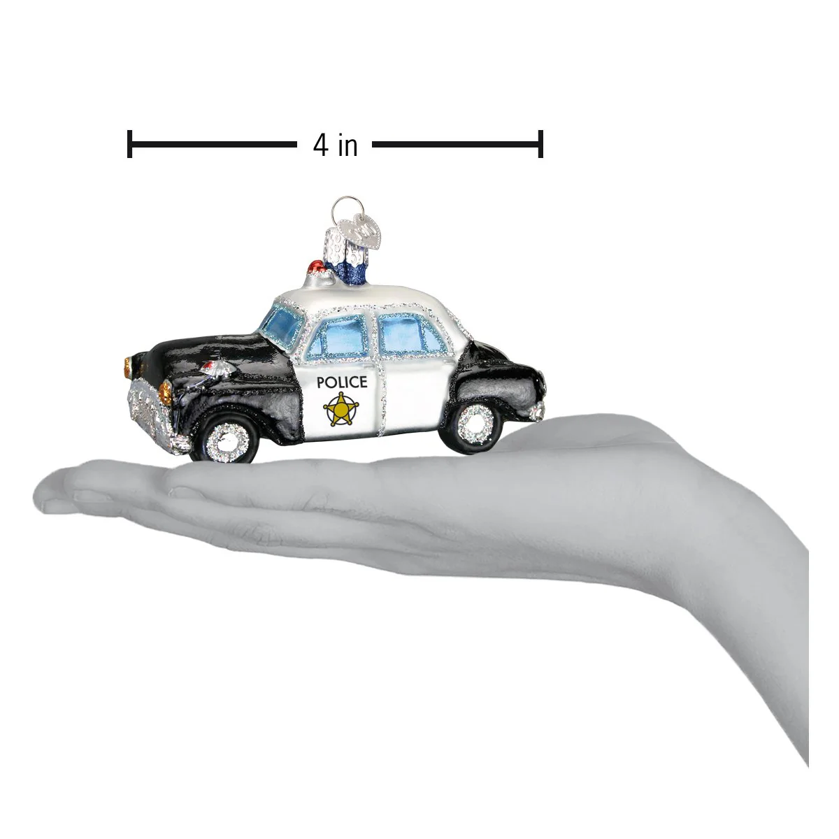 Police Car Ornament - Image 4