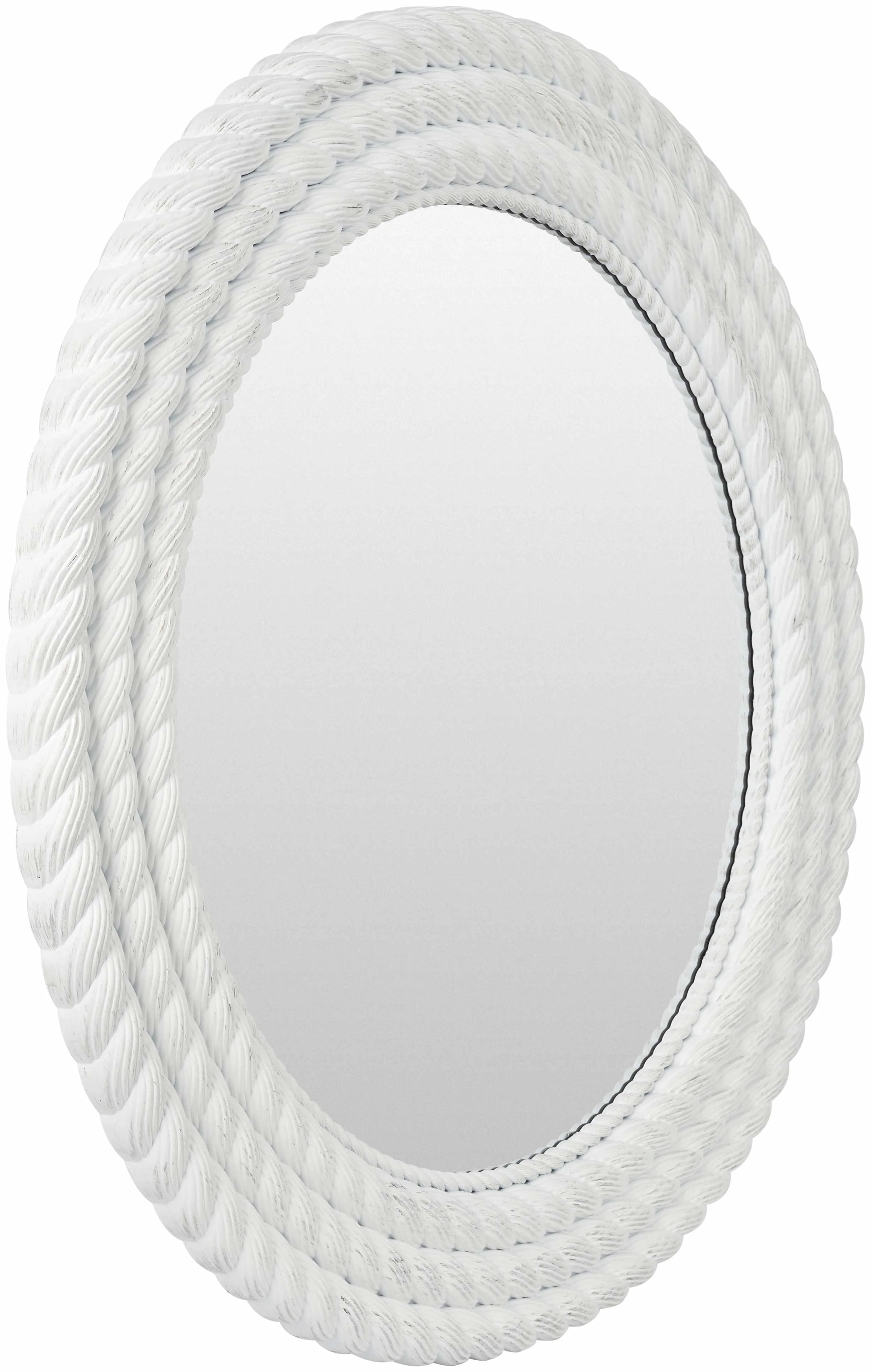 Polverigi Round White Mirror - Image 2