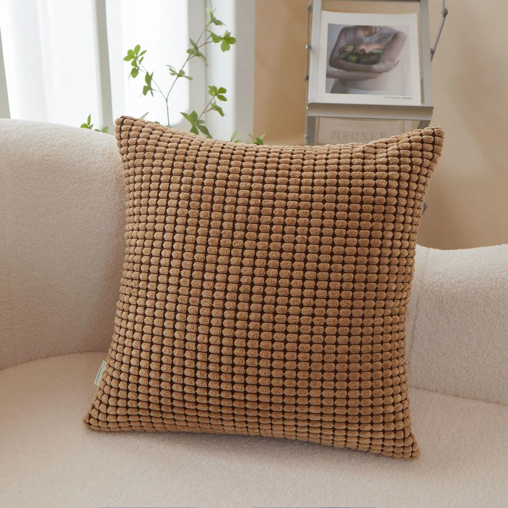Polyester Blend soft hand feeling Throw Pillow (With 450g Insert) size 18"x18" pack 1 or 2 - Image 15