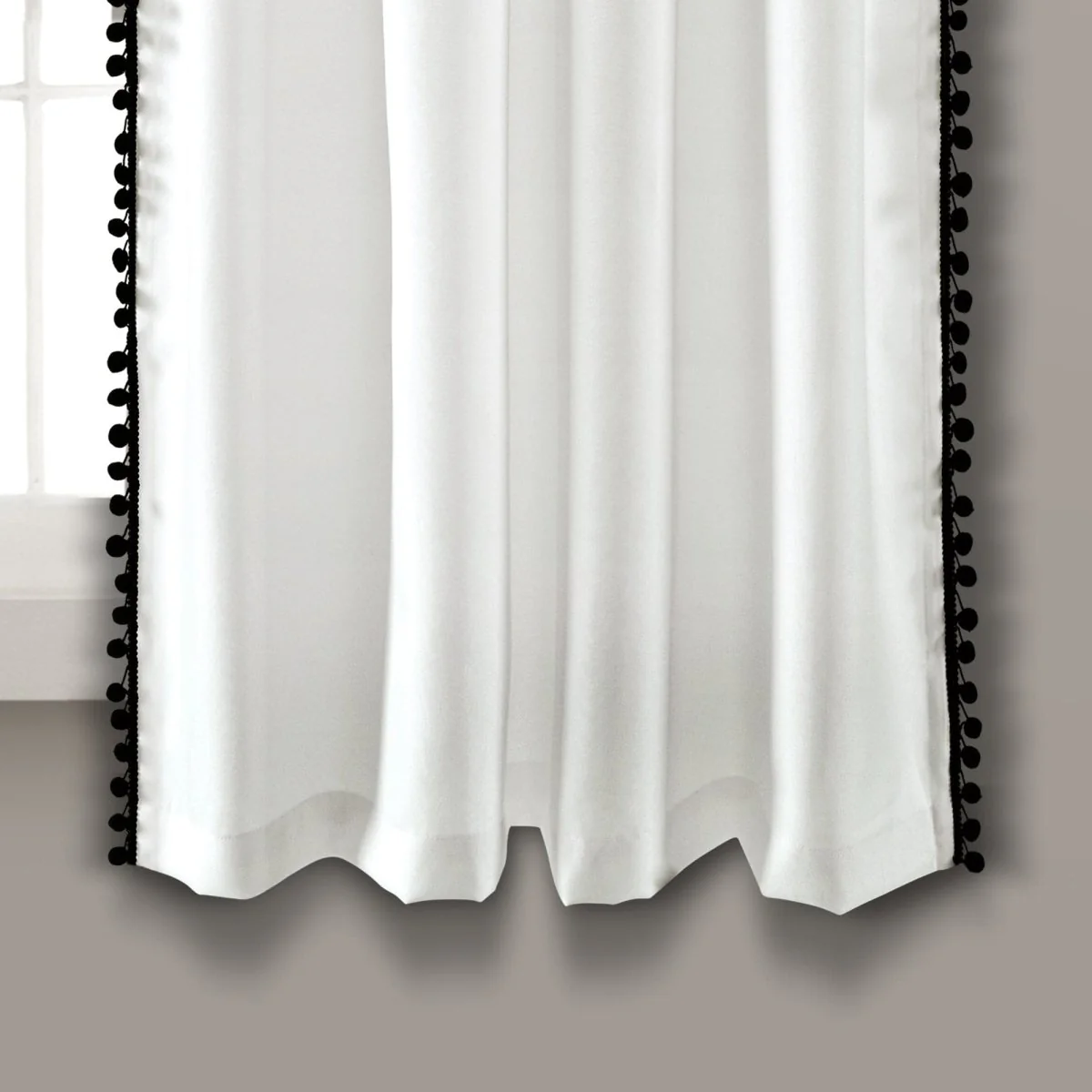Pom Pom Window Curtain Panel - Image 15
