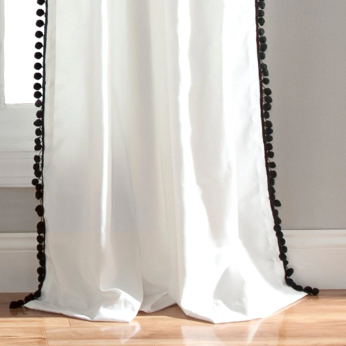 Pom Pom Window Curtain Panel - Image 17