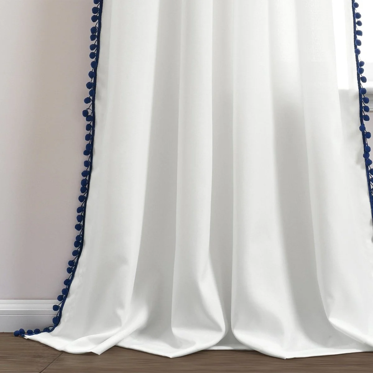 Pom Pom Window Curtain Panel - Image 18
