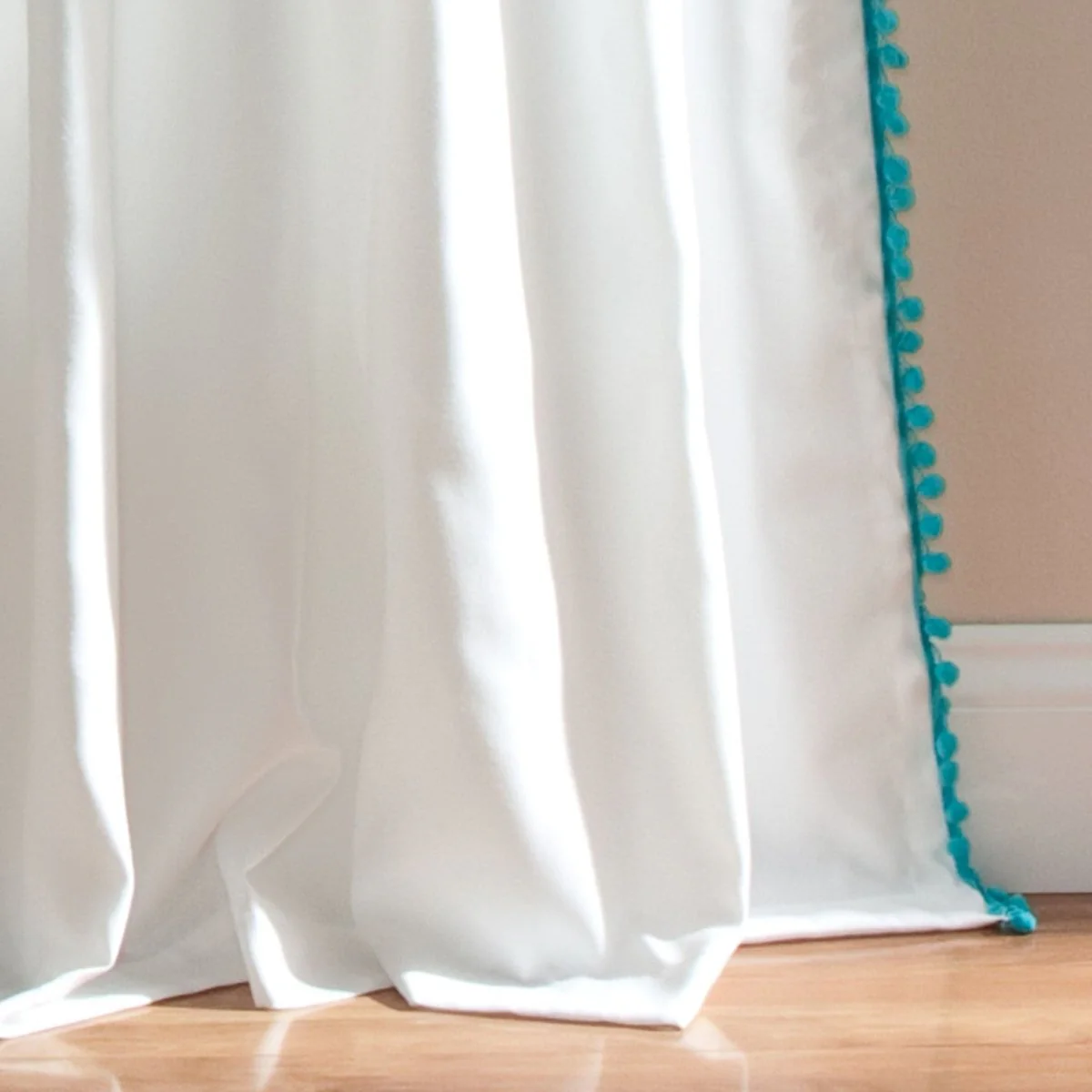 Pom Pom Window Curtain Panel - Image 21