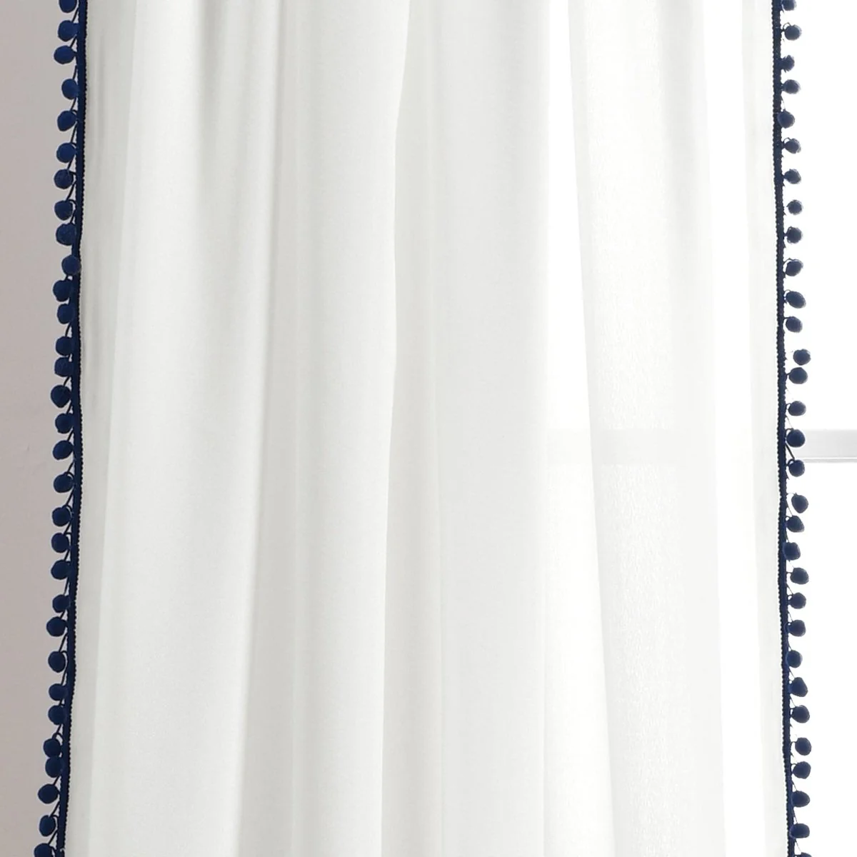 Pom Pom Window Curtain Panel - Image 24