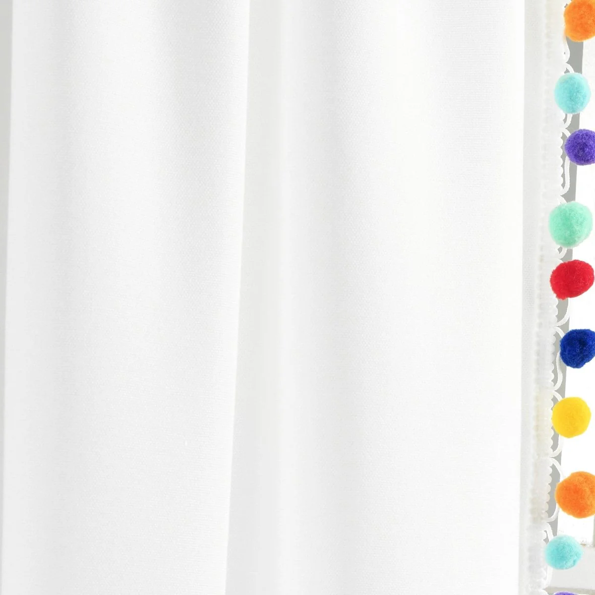 Pom Pom Window Curtain Panel - Image 25