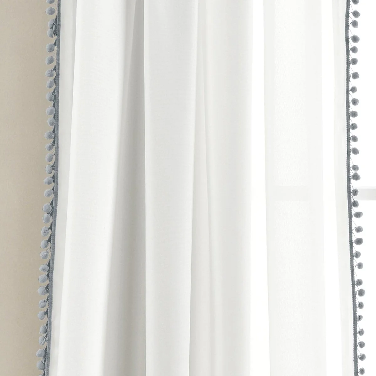 Pom Pom Window Curtain Panel - Image 26