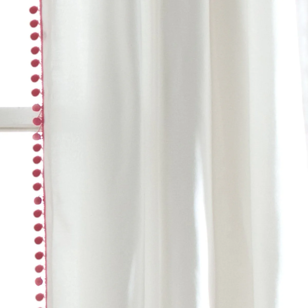 Pom Pom Window Curtain Panel - Image 28