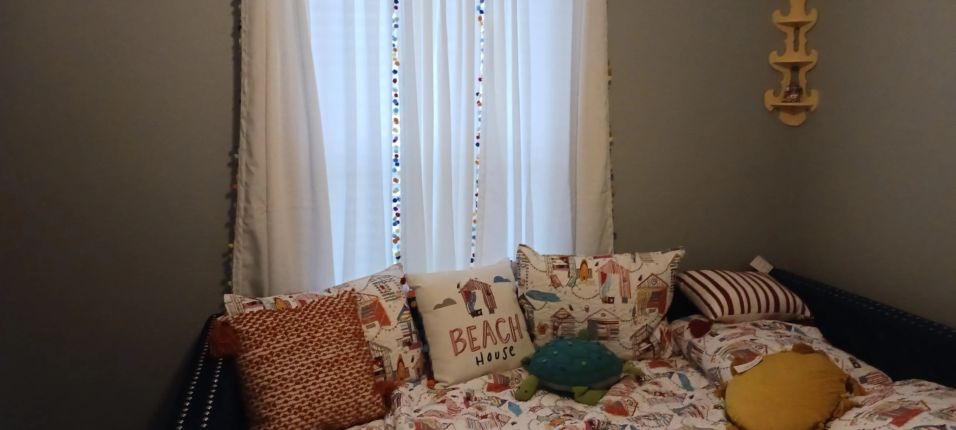 Pom Pom Window Curtain Panel - Image 39