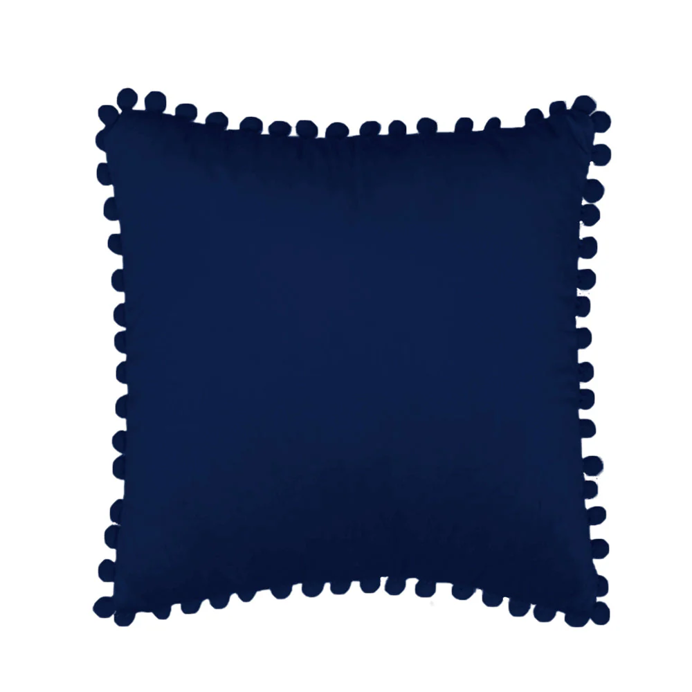 Pompoms Throw Pillows 18"x18", 12"x20" and 20"x20" pack of 2 throw pillows - Image 10
