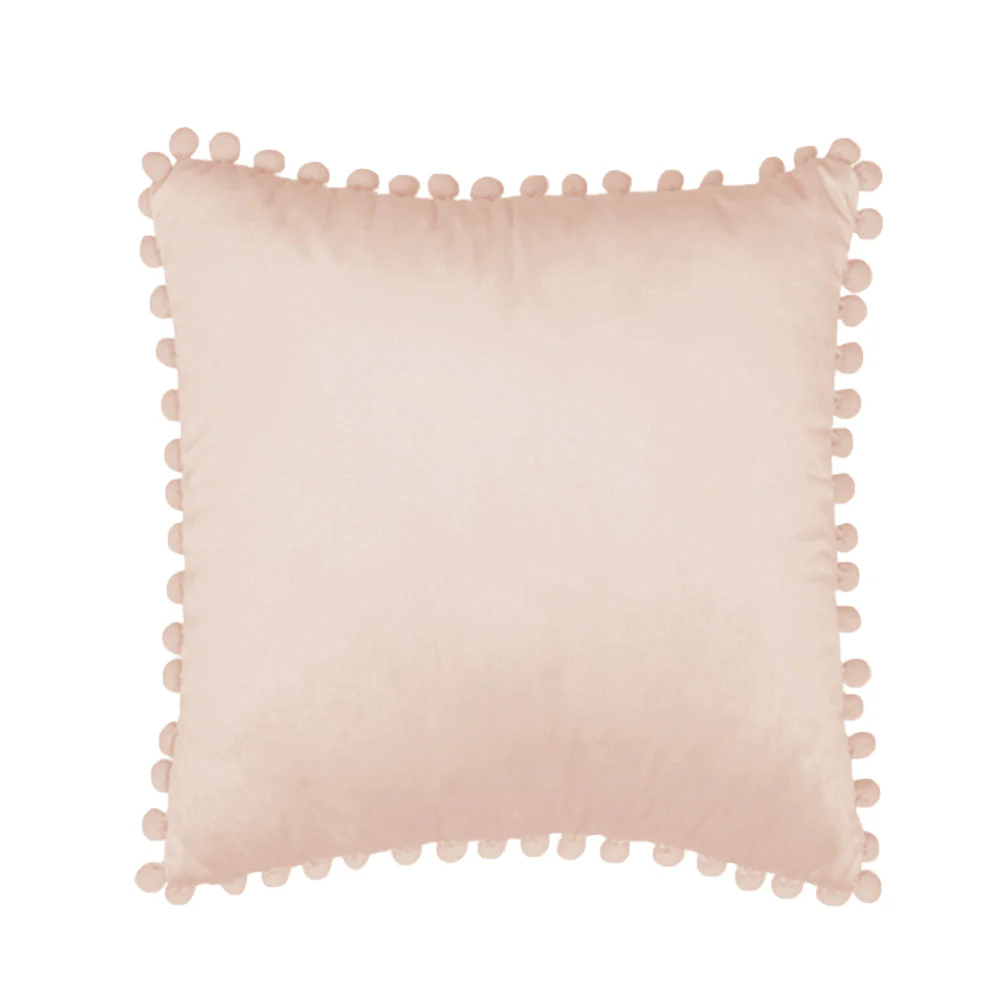 Pompoms Throw Pillows 18"x18", 12"x20" and 20"x20" pack of 2 throw pillows - Image 7