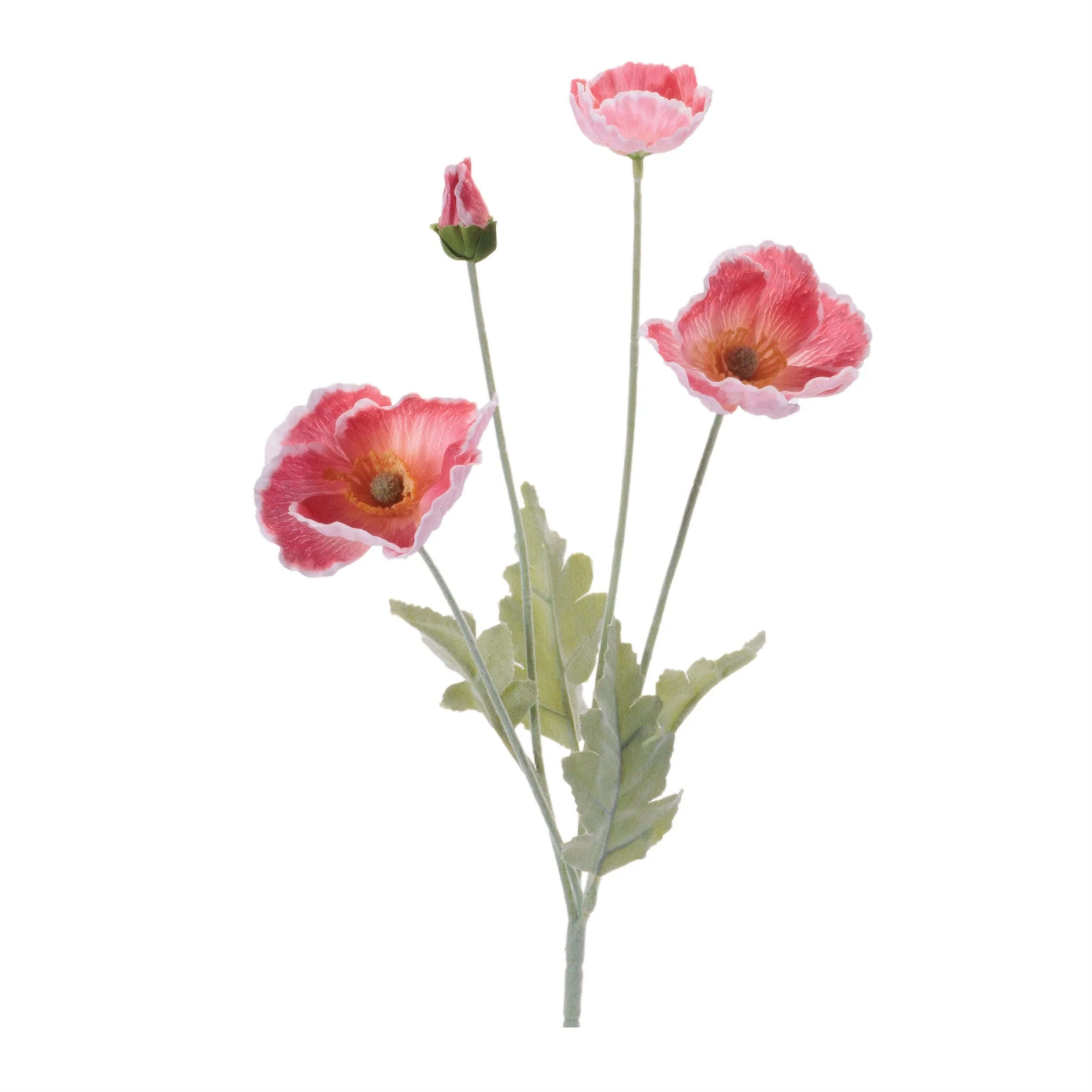 Poppy Floral Spray (Set of 6) - Image 5