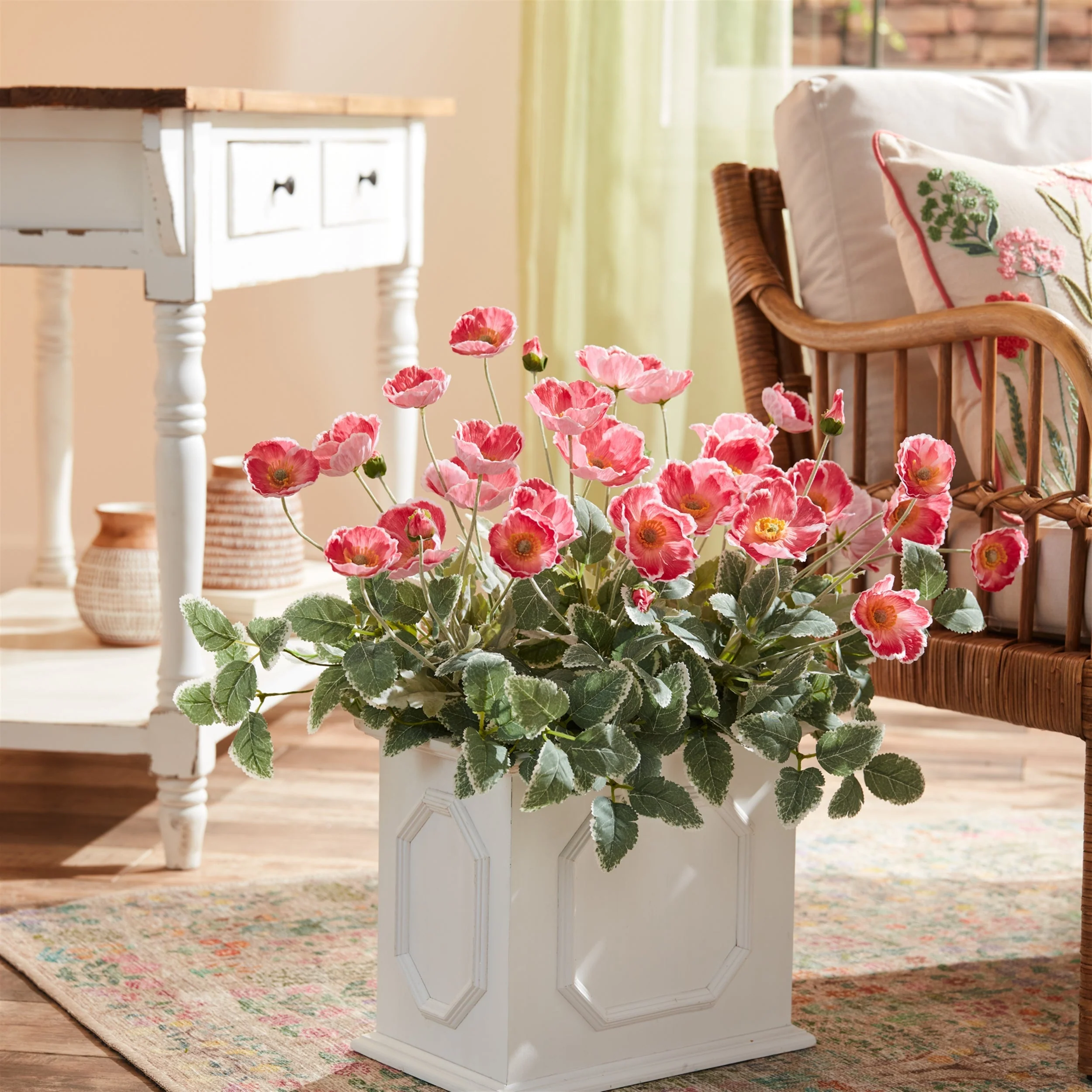 Poppy Floral Spray (Set of 6) - Image 6