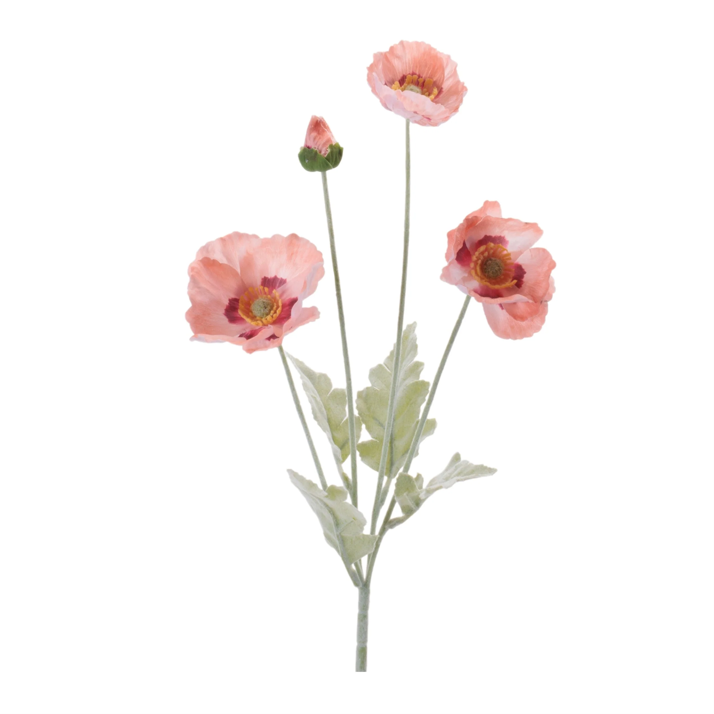 Poppy Floral Spray (Set of 6) - Image 8