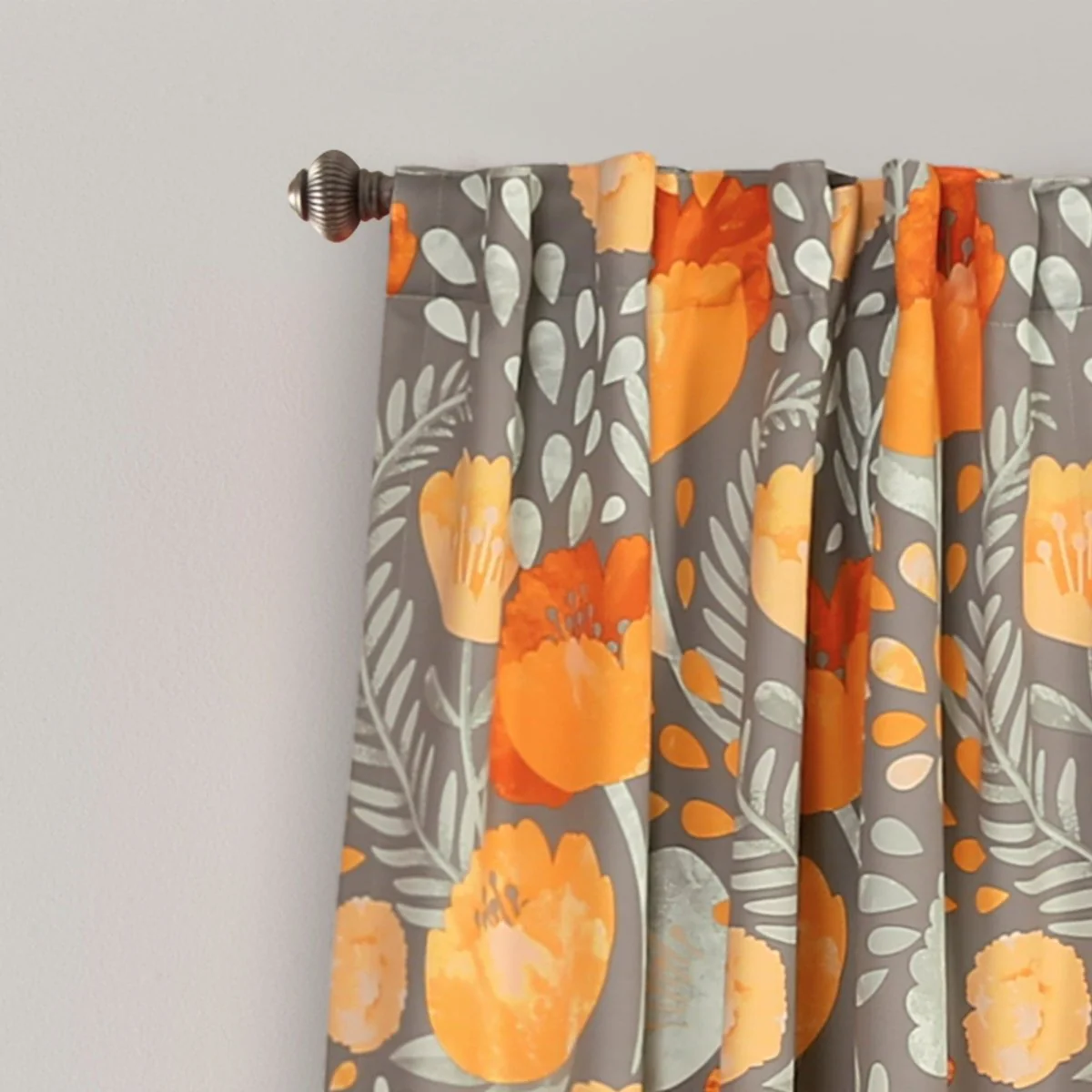 Poppy Garden Light Filtering Window Curtain Panel Set - Image 16