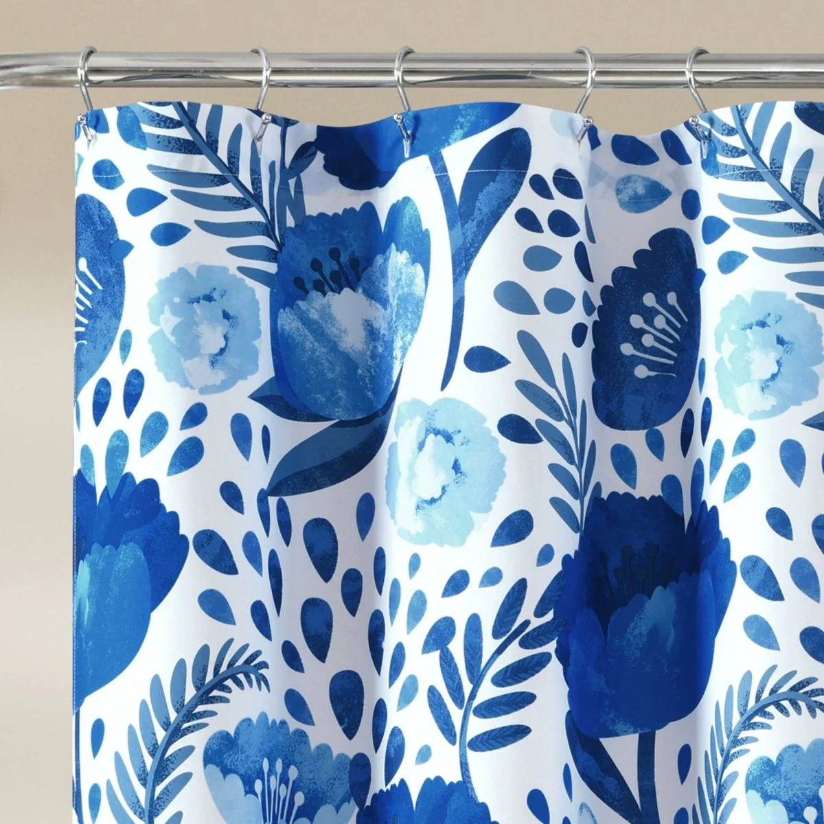 Poppy Garden Shower Curtain - Image 10