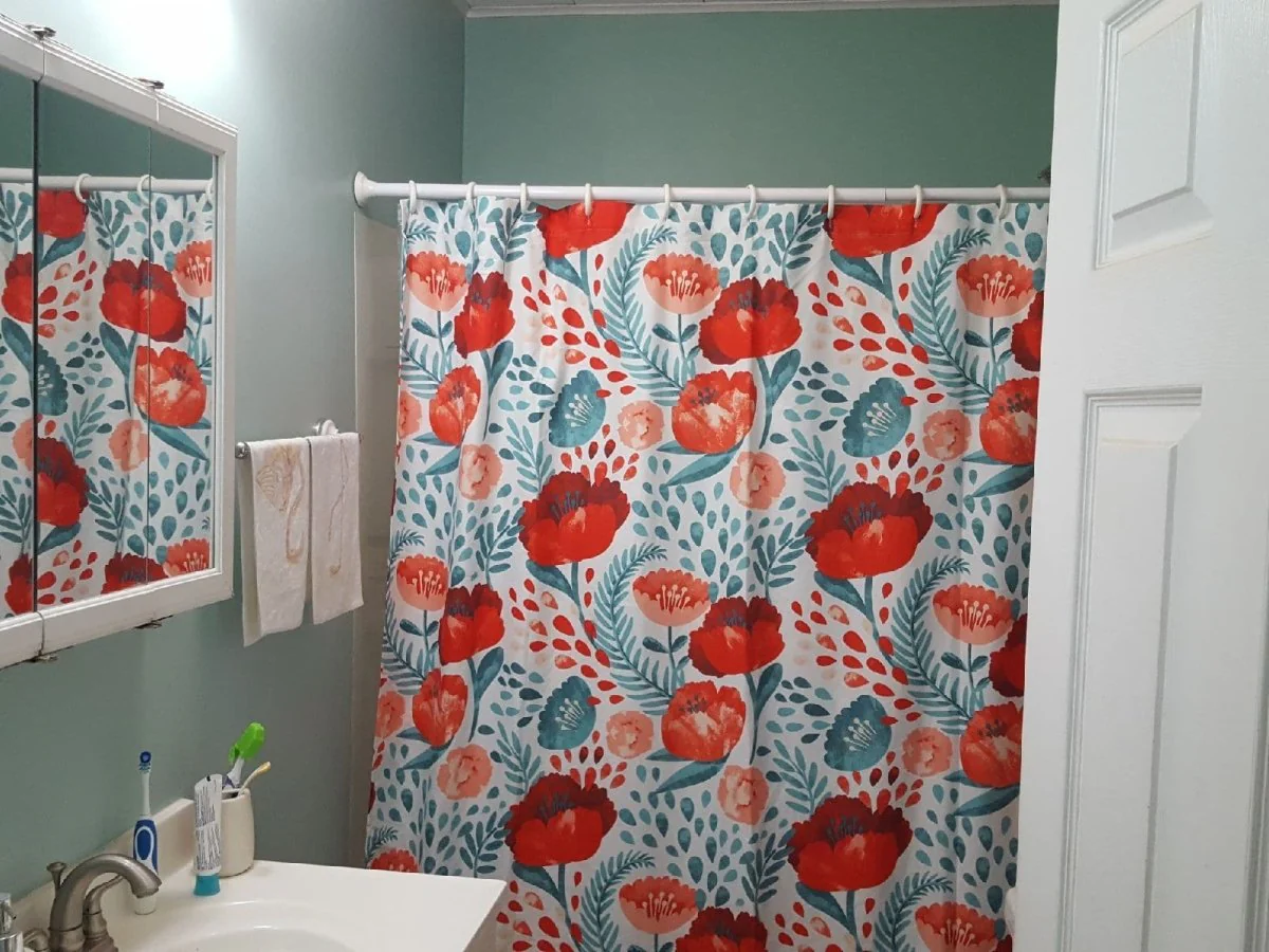 Poppy Garden Shower Curtain - Image 16