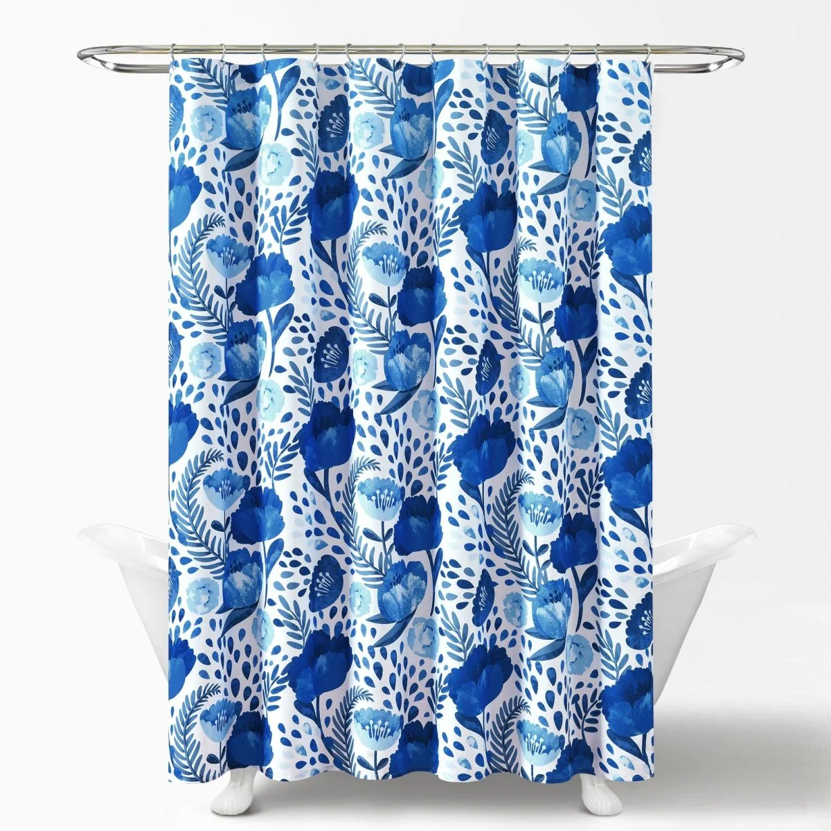 Poppy Garden Shower Curtain - Image 6