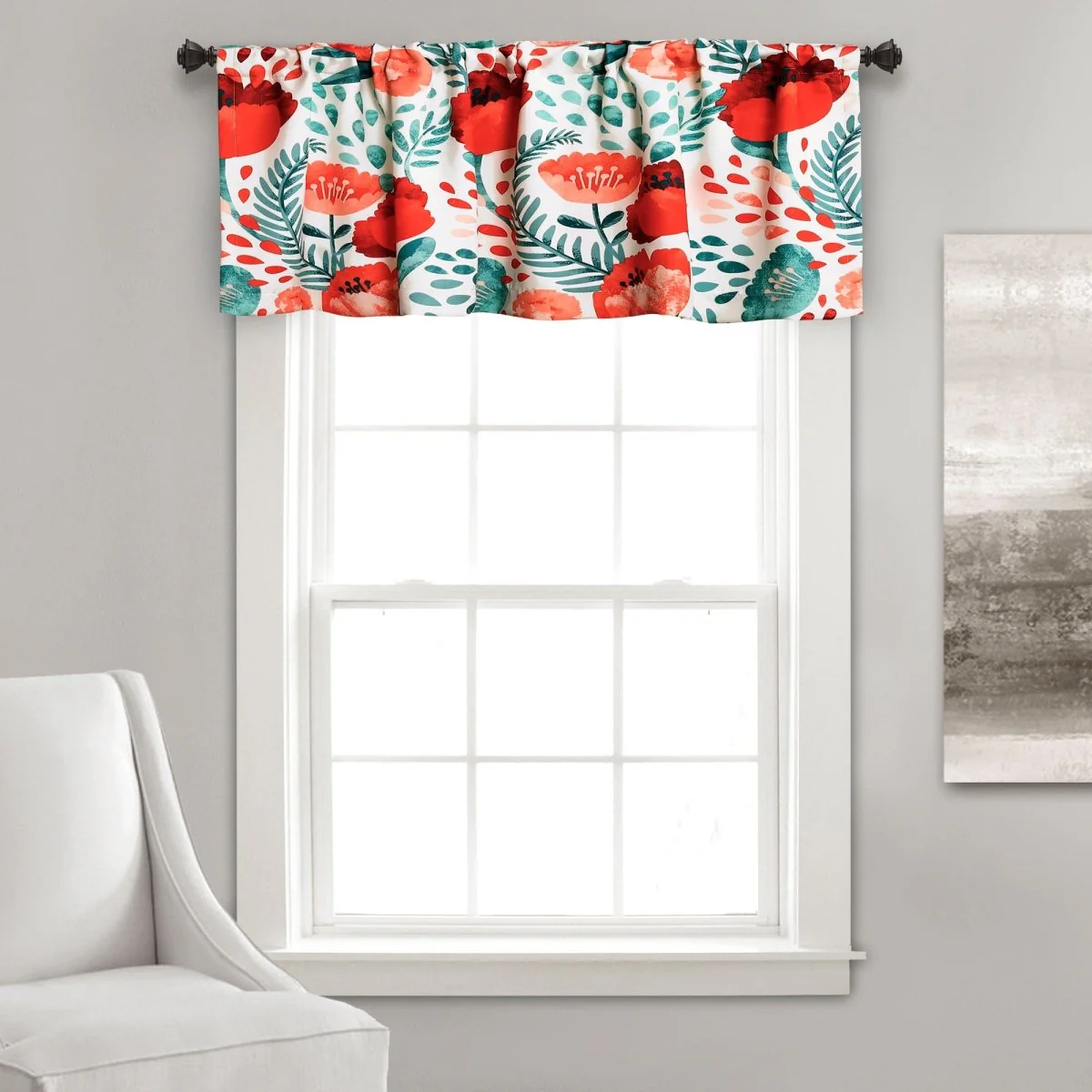Poppy Garden Valance - Image 2