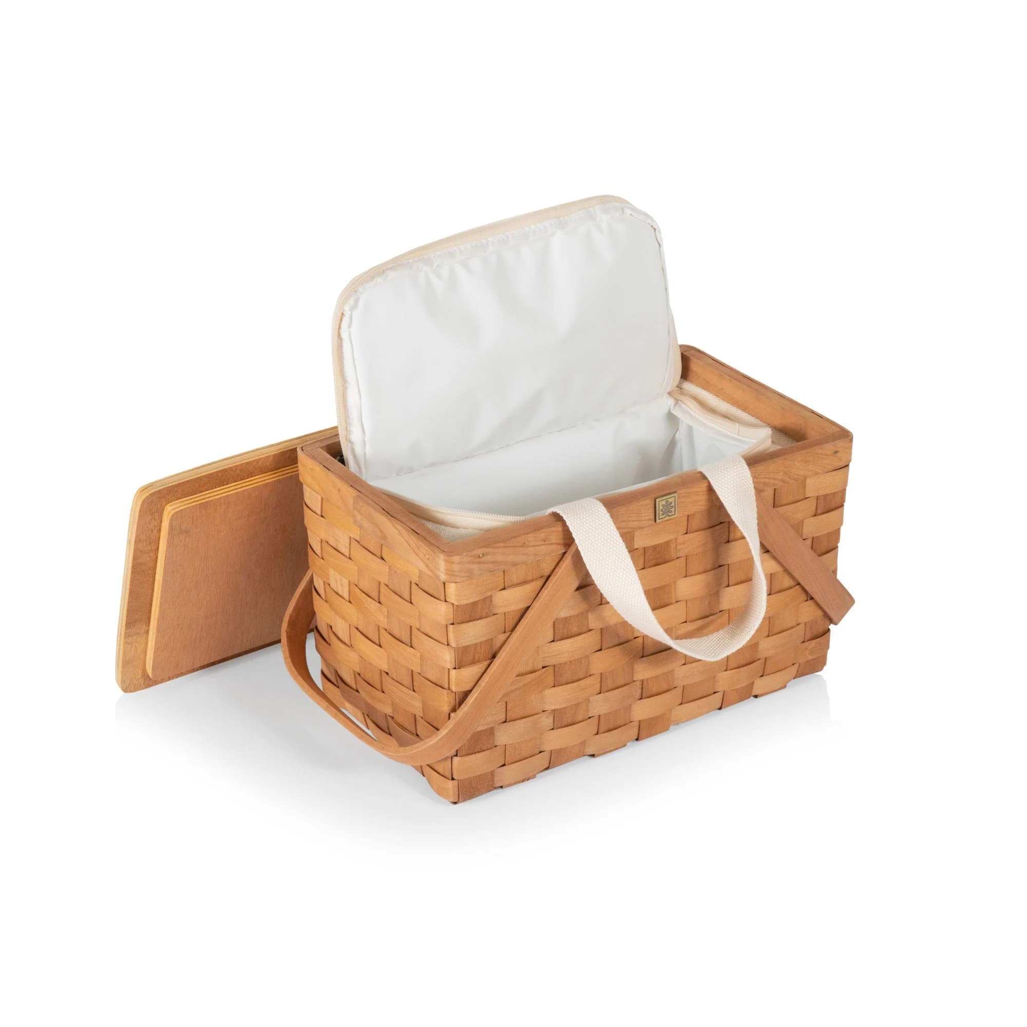 Poppy Personal Picnic Basket - Image 8