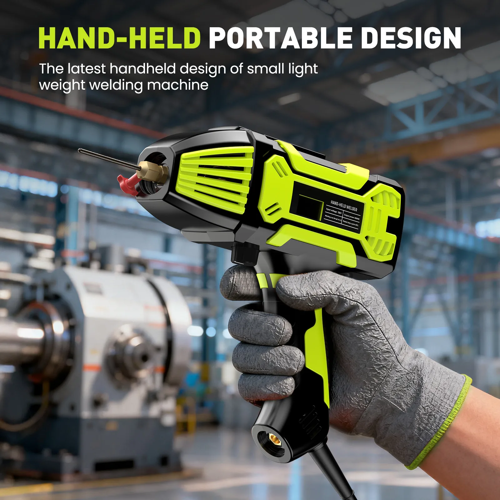 Portable 110V ARC Welder IGBT Inverter Handheld Stick Welding Machine 20-200Amp - Image 5