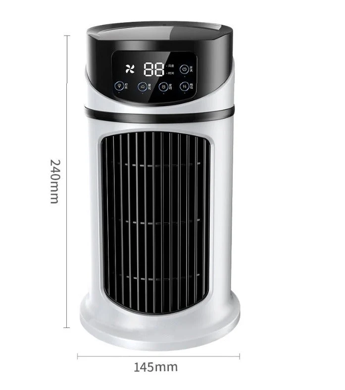 Portable Air Cooler Fan Personal Air Conditioner with Water Tank - Image 4