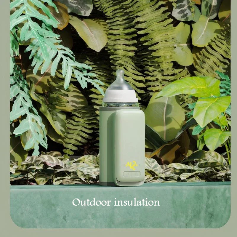 Portable Baby Bottle Warmer USB Travel Milk Warmer with LCD Temperature Control - Image 3