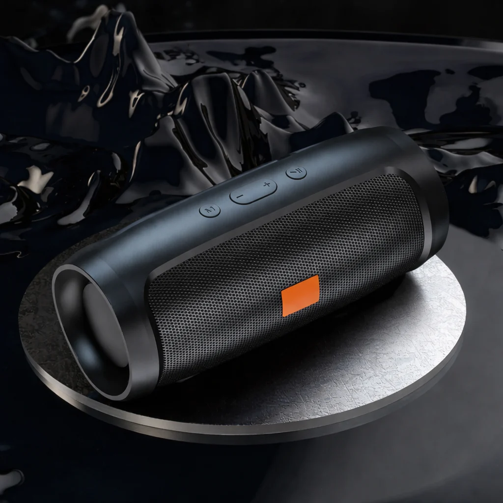 Portable Bluetooth TF USB Speaker with Dual Stereo Subwoofer FM Outdoor