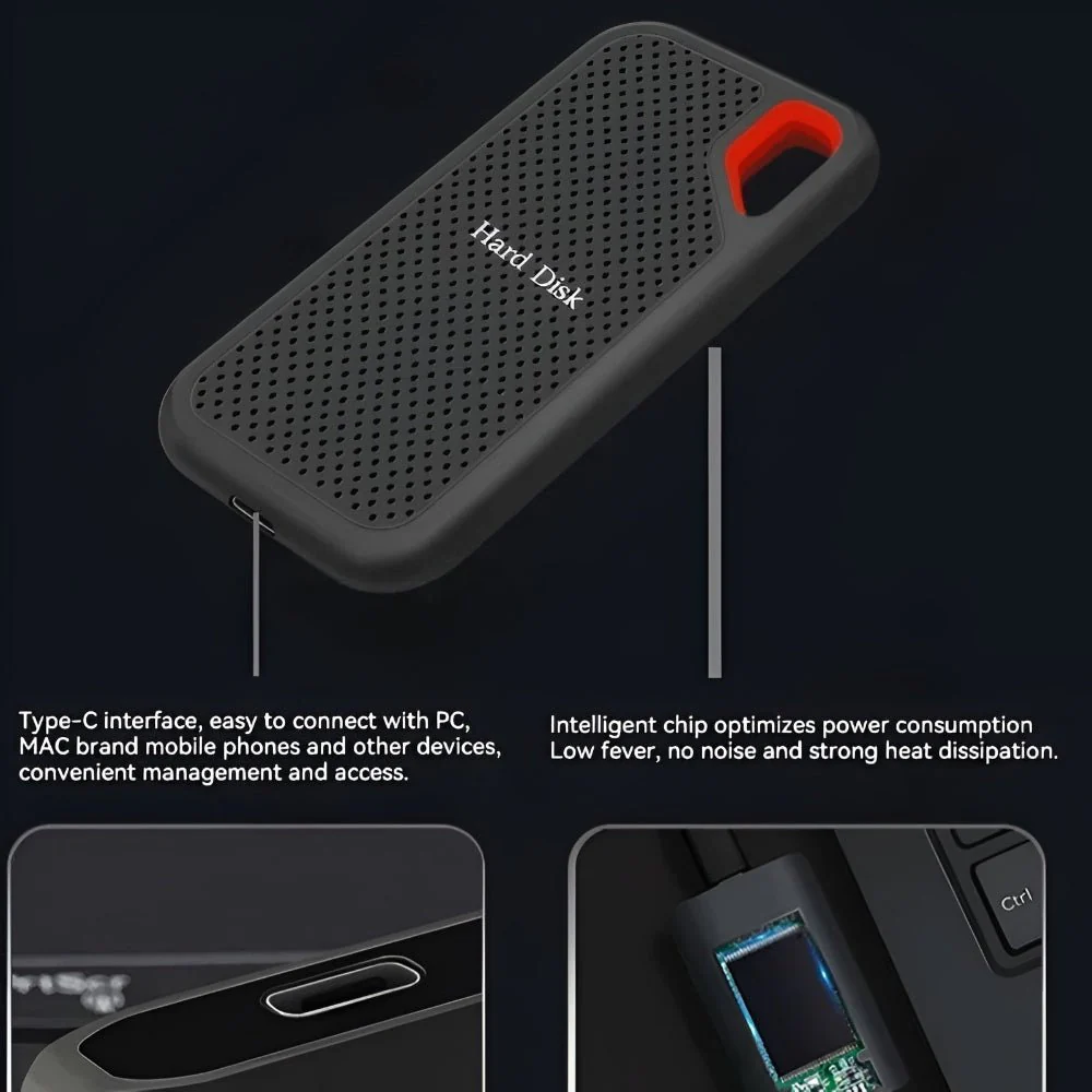 Portable External SSD 8TB USB-C Solid State Drive - Image 4