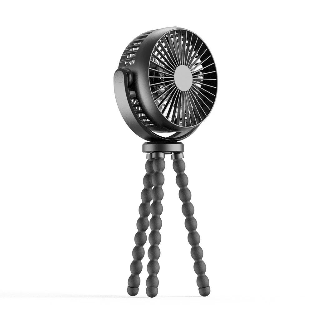 Portable Fan 8000mAh USB Rechargeable 4-Speed 360° Rotation - Image 6