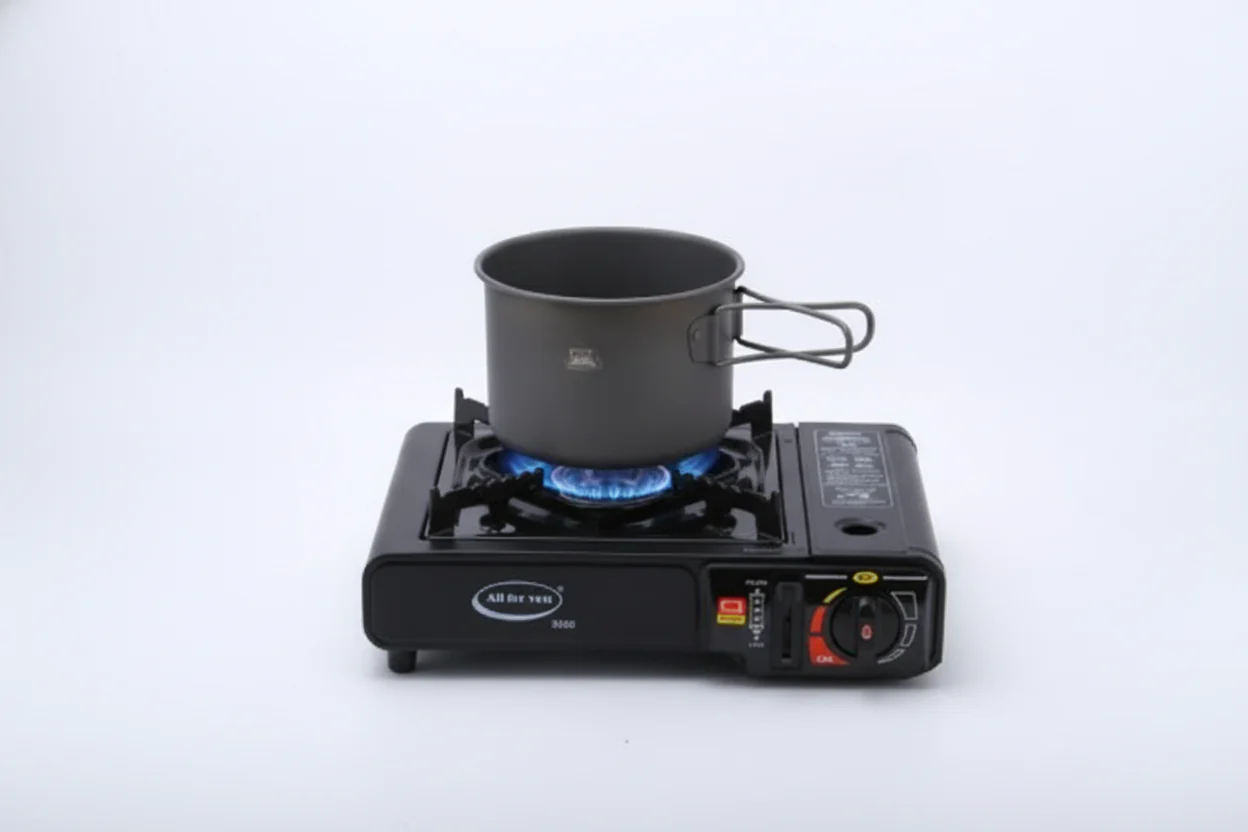Portable Gas Stove, Single Burner, Black, 2.2KW, CSA Certified, Temperature Control with Indicator Light, Easy to Clean, with Carrying Case - Image 5