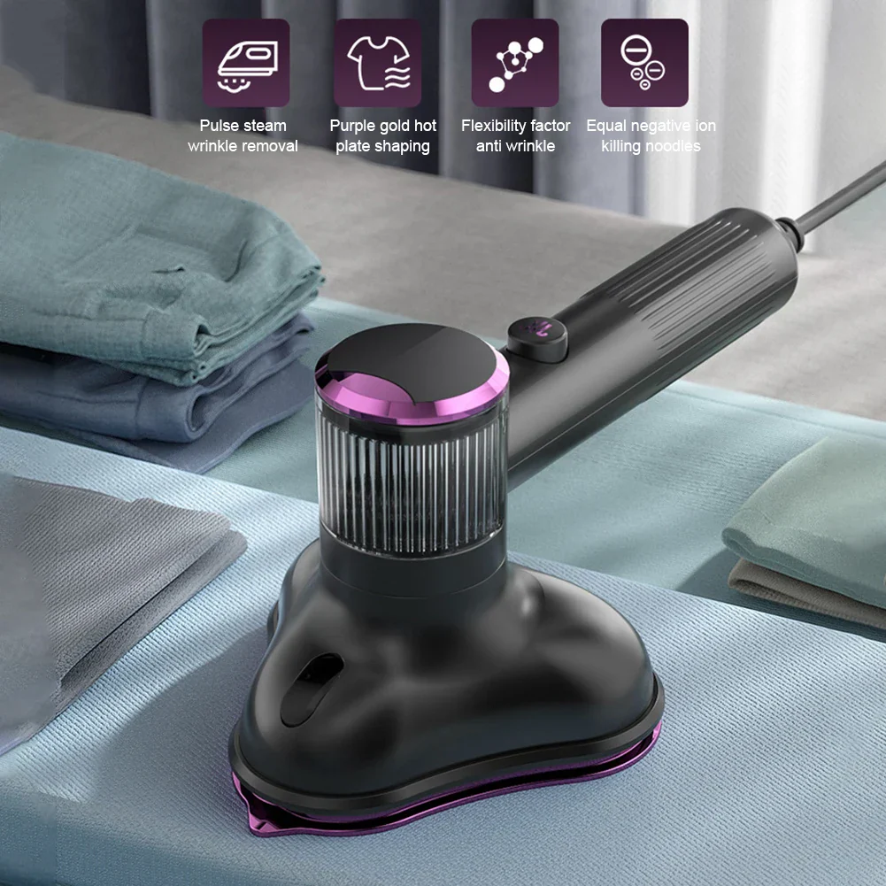 Portable Handheld Steam Iron Wet Dry Anti Wrinkle Travel Home Clothes - Image 2