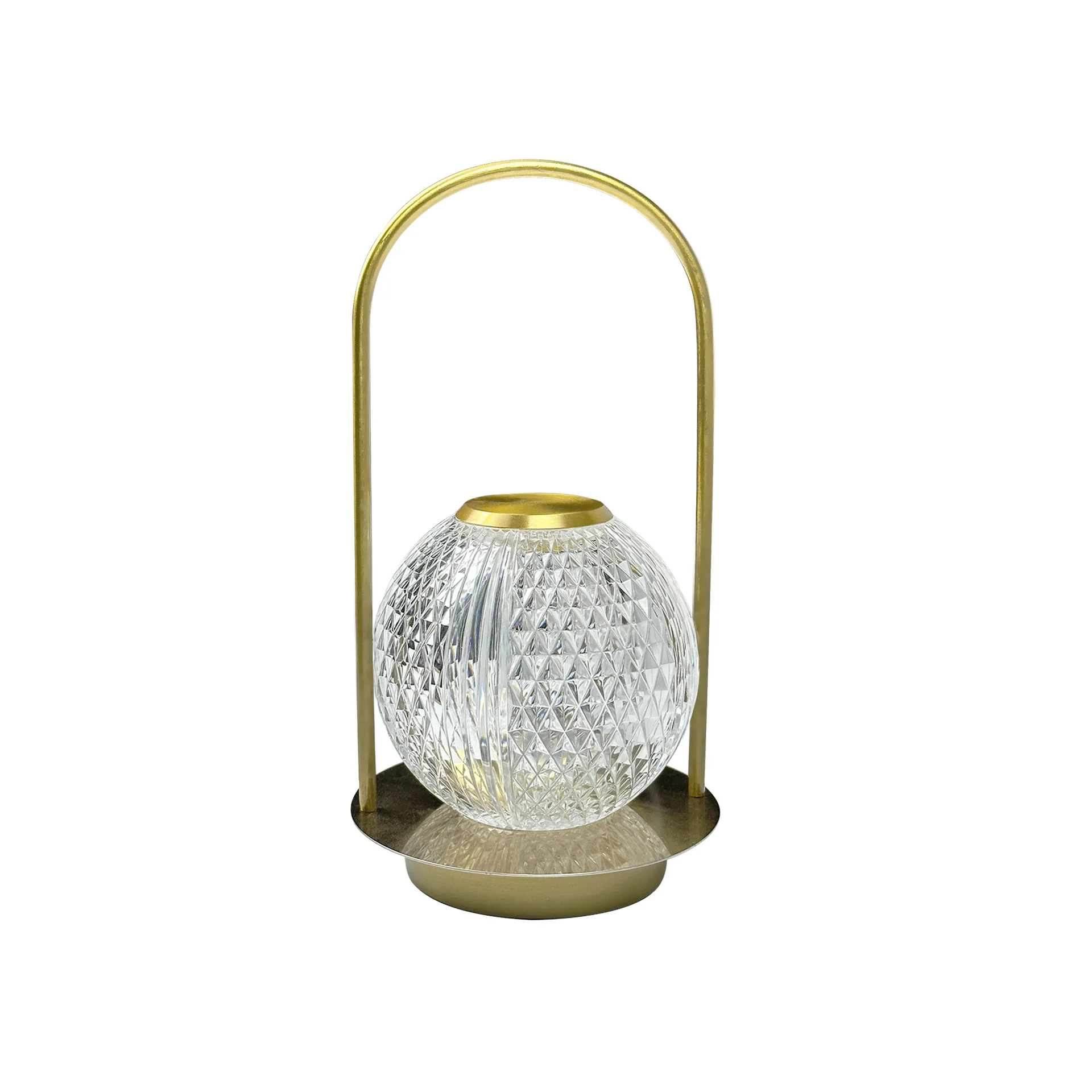 Portable Metal LED Desk Lamp USB Rechargeable Bedside Night Light Decor - Image 2