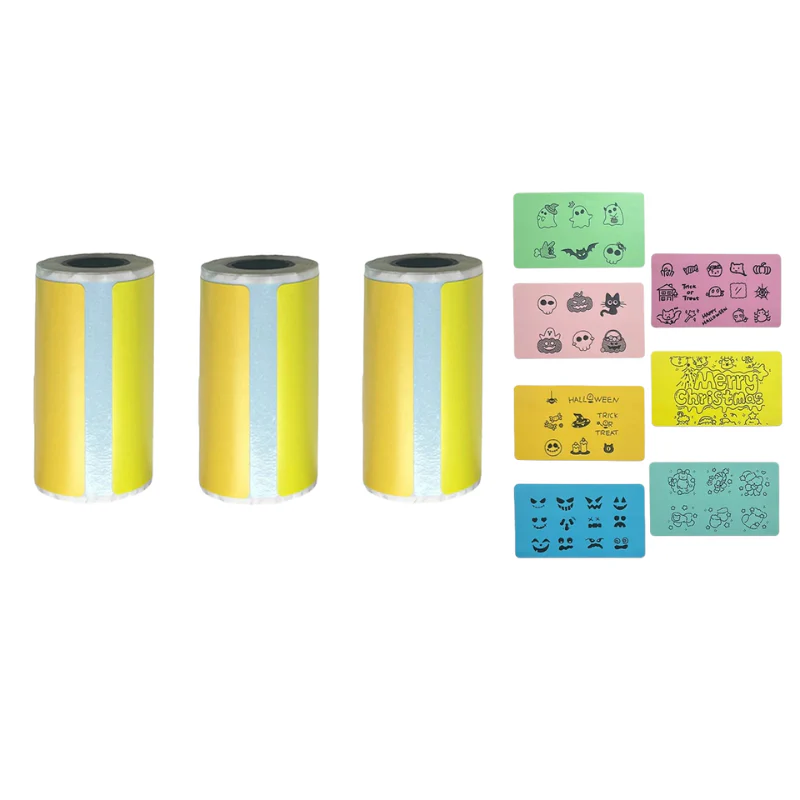 Portable Mini Bluetooth Sticker Printer Inkless Label Maker for Notes & Journals - Image 9