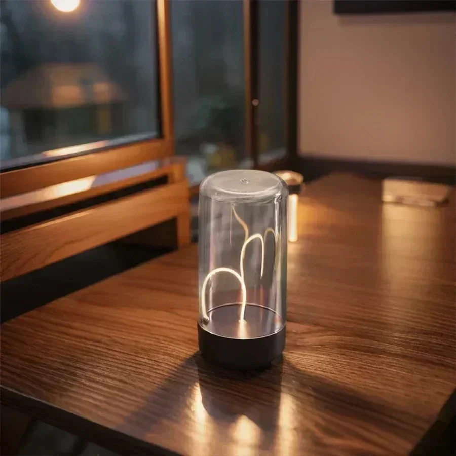 Portable Quantum Wire Ambient Light – Type-C Eye Protection LED Lamp for Bedroom - Image 4