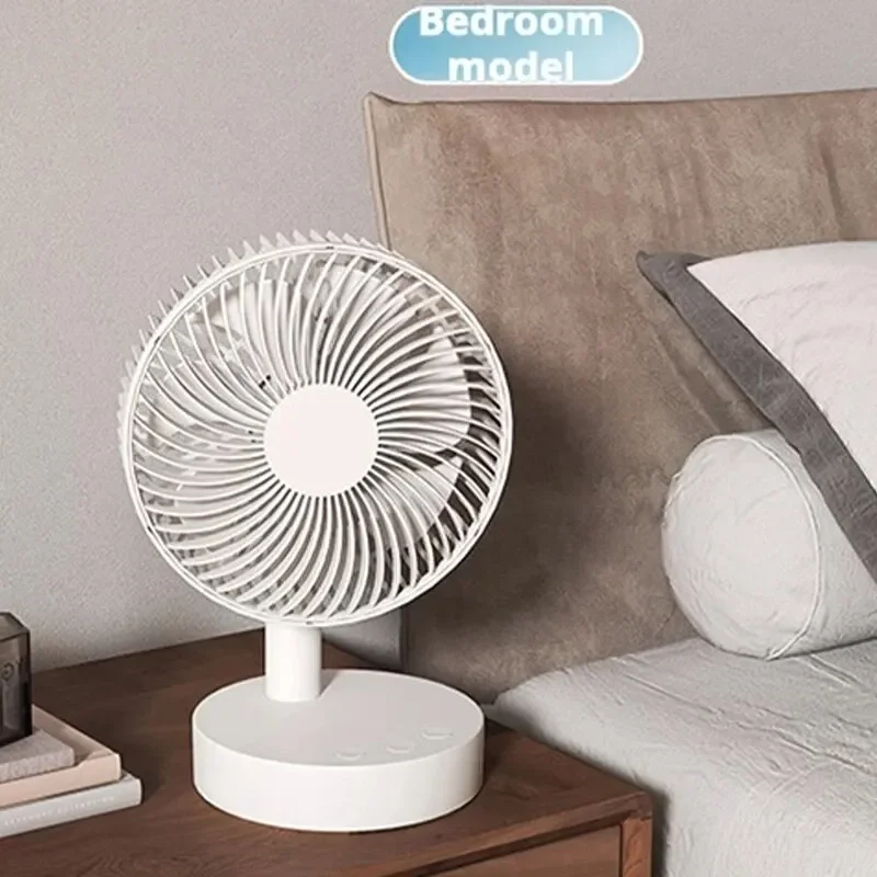 Portable Rechargeable Fan 4-Speed Silent 8-Hour Timer - Image 6