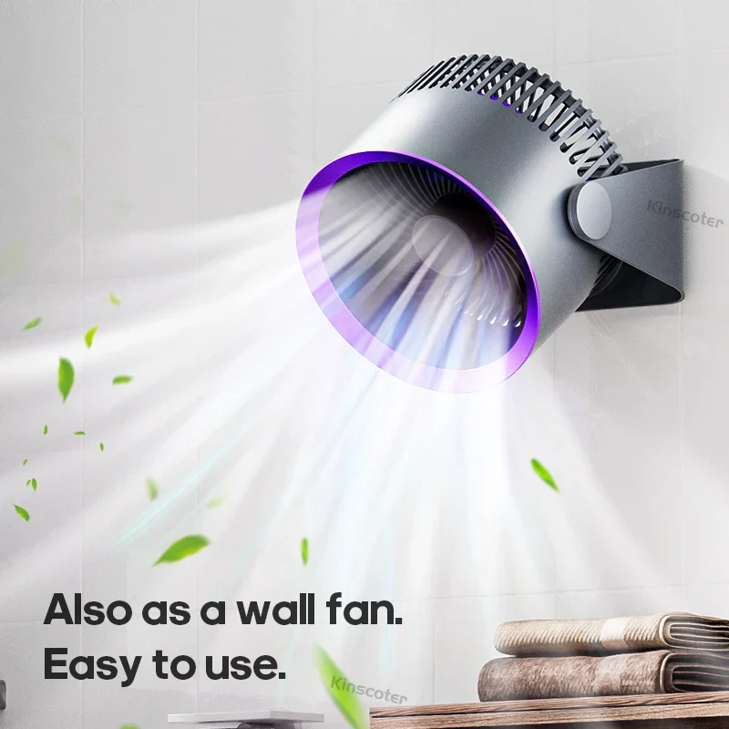 Portable Rechargeable Fan 4000mAh 3-Speed Type-C 5V - Image 3