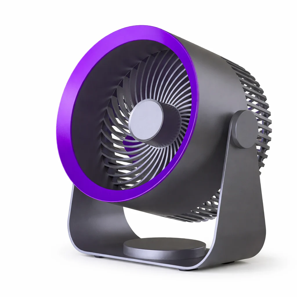 Portable Rechargeable Fan 4000mAh 3-Speed Type-C 5V - Image 8