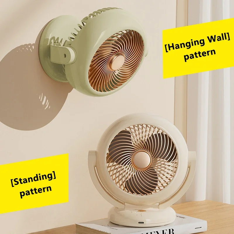 Portable Rechargeable Mini Fan Quiet Adjustable Desktop - Image 3