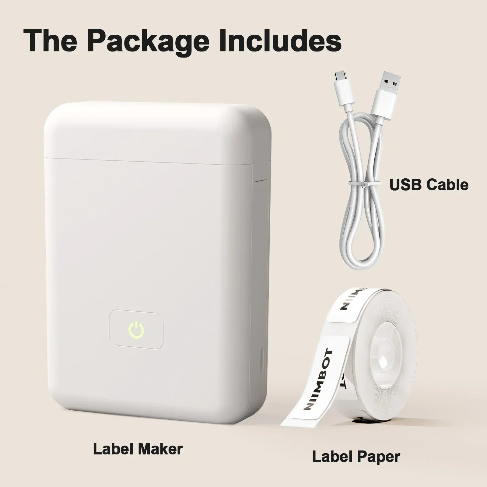 Portable Thermal Label Maker Mini Sticker Printer for Home School Office Organizing - Image 7