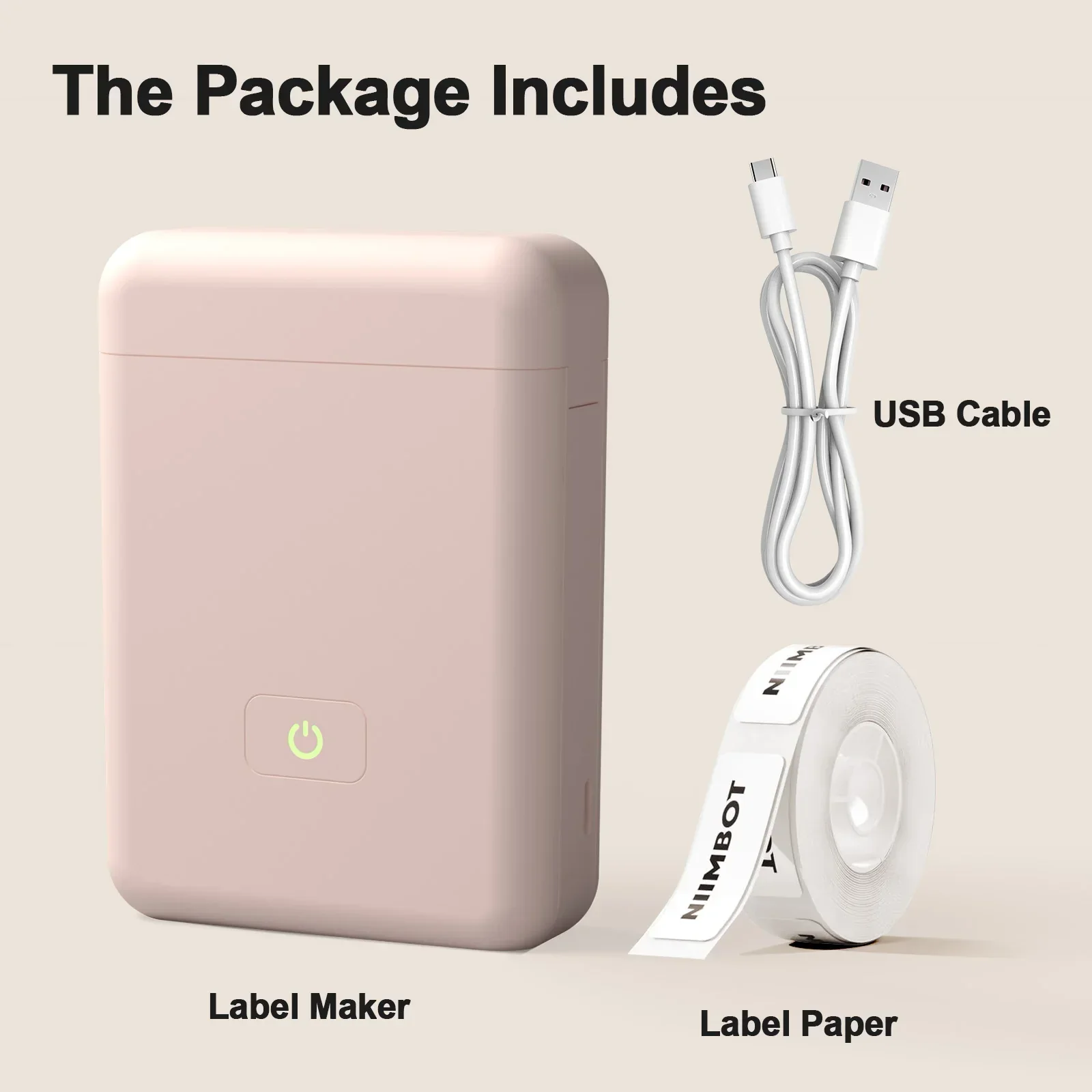 Portable Thermal Label Maker Mini Sticker Printer for Home School Office Organizing - Image 8