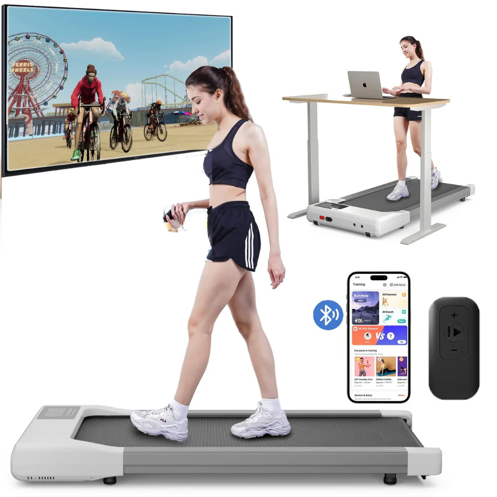 Portable Walking Treadmill 2.5HP Home Office Exercise Machine 1–6km/h - Image 7