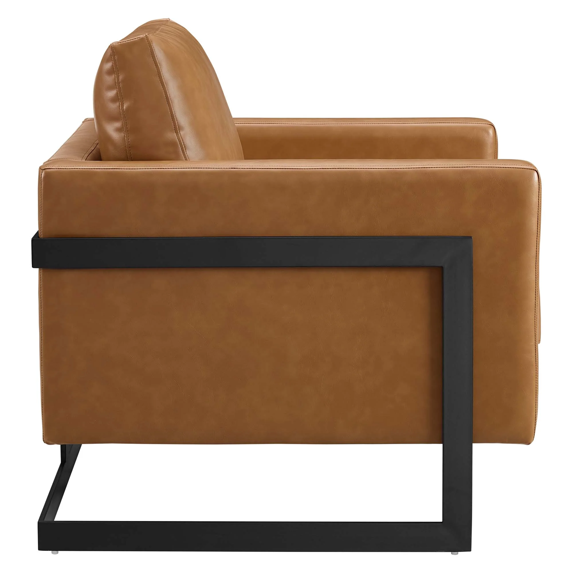 Posse Vegan Leather Accent Chair by Modway - Image 2
